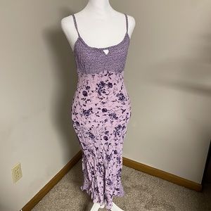Strappy Floral Maxi Dress